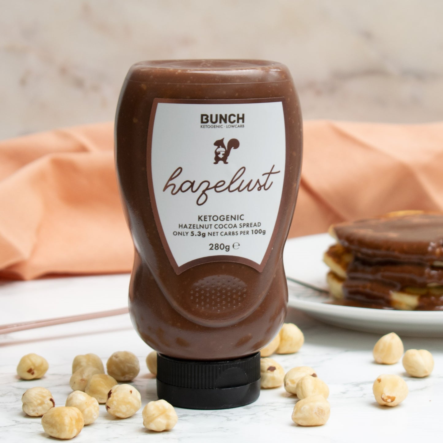 Hazelust Smooth - 280g Squeeze Bottle