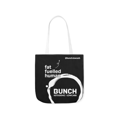 Bunch Fat Fuelled - Black Canvas Tote Bag