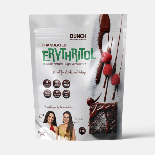 Bunch London’s Erythritol – 100% Natural Sugar Alternative - 1kg Granulated