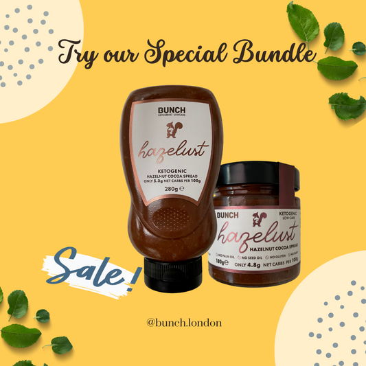 Hazelust Bundle 10%off - Squeeze Bottle 280g + Jar 180g