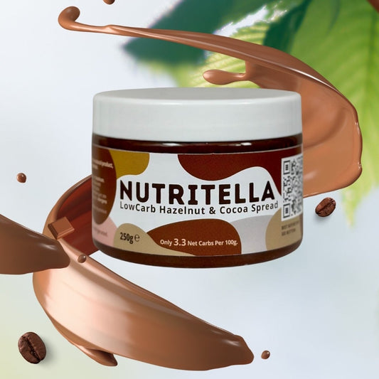 Pre-Order Now! New Nutritella LowCarb - 250g Jar -Dispatching from 29/05!