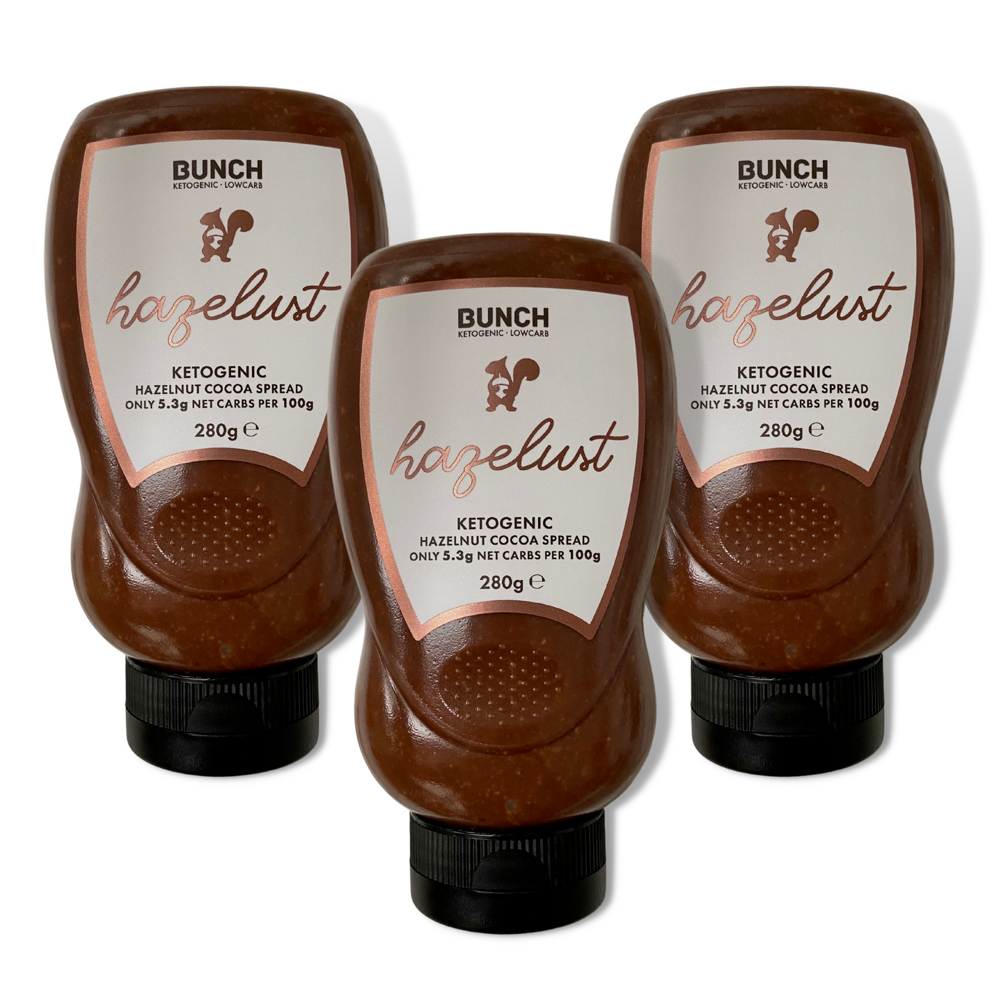 Hazelust - 3 Squeeze Bottles - 5% off